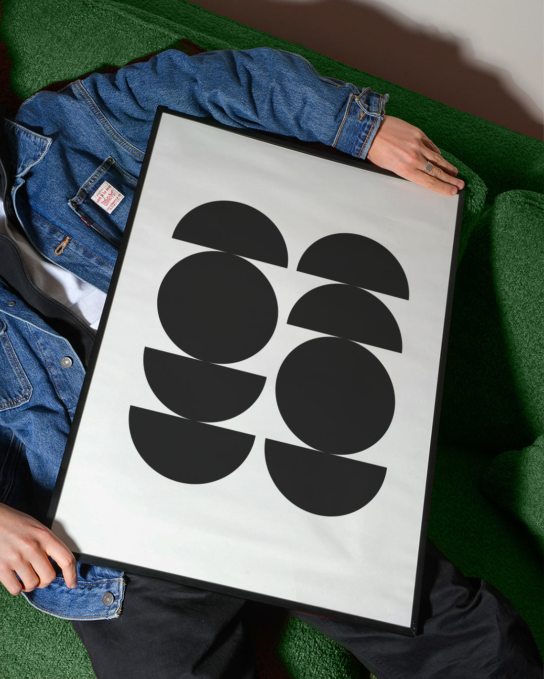 Mid Century Modern - Framed poster detail
