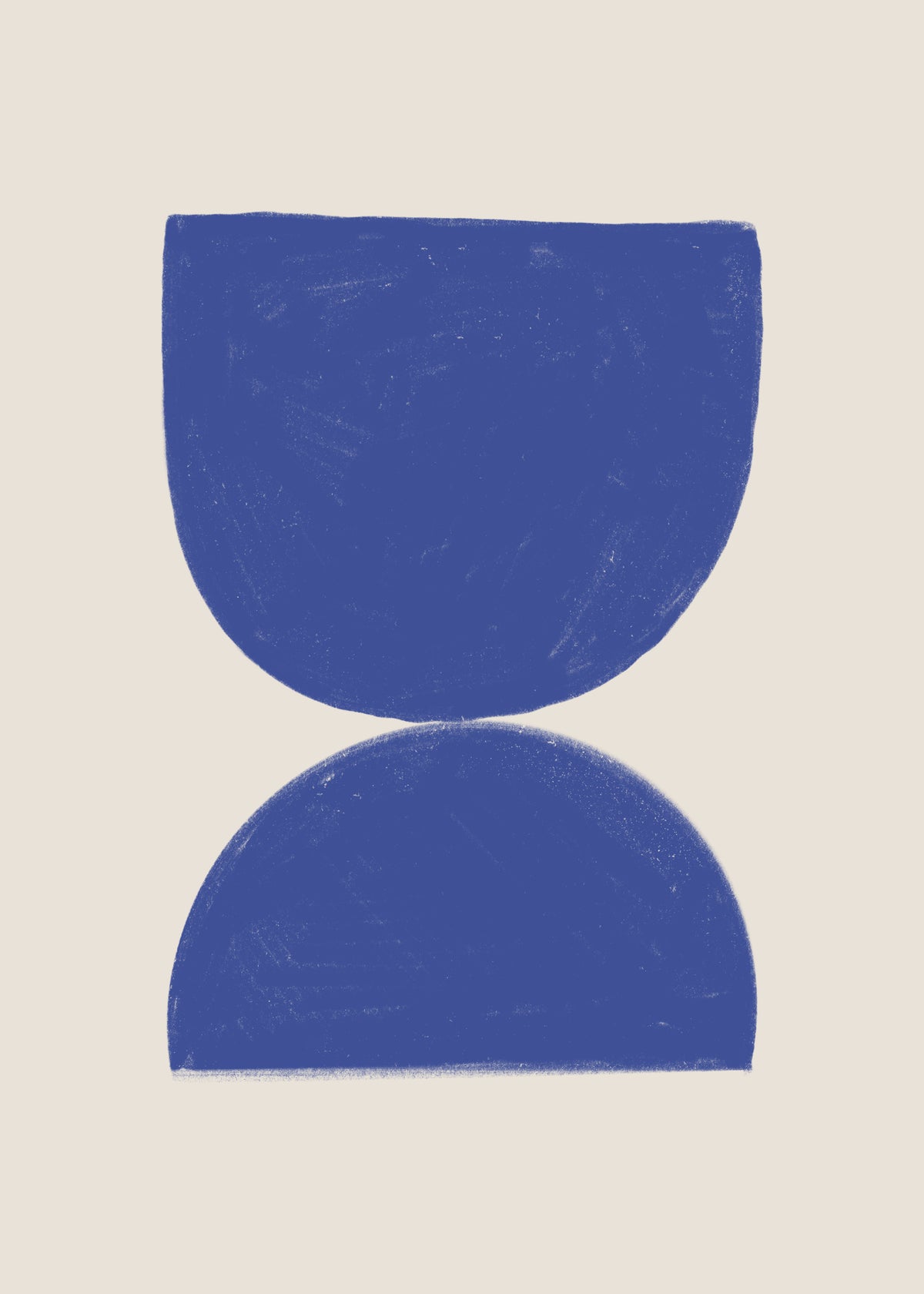 Rumi Blue - Unframed art print