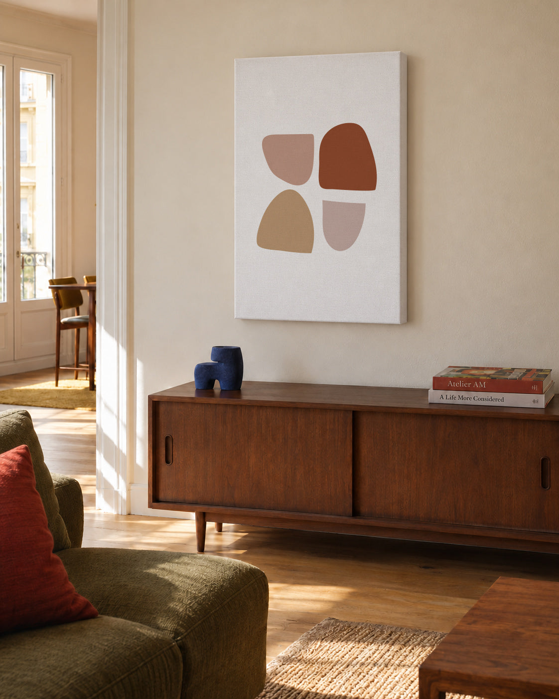 Arizona - Unframed canvas in an interior