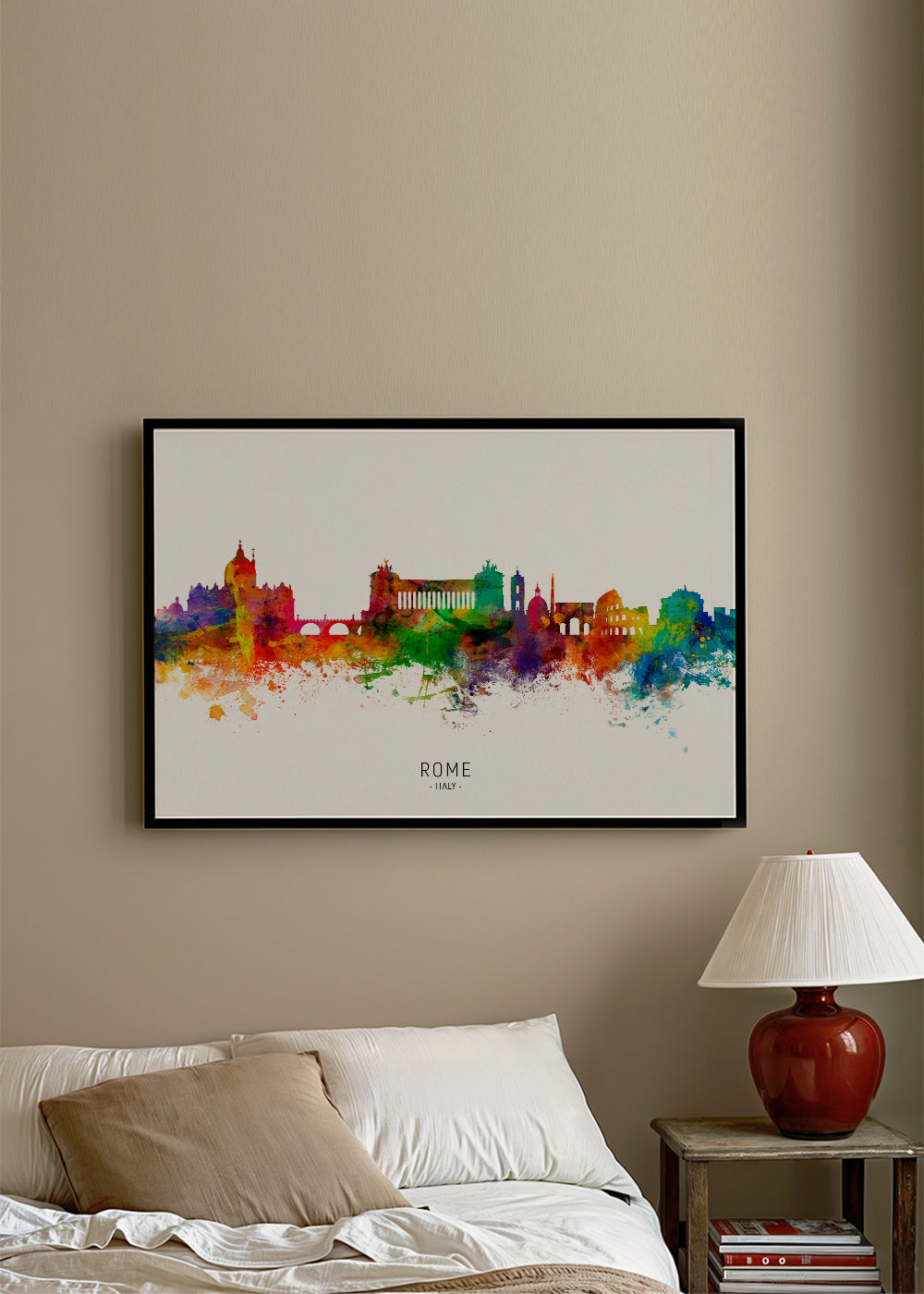 Rome skyline multicolour