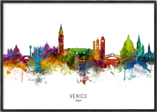 Venice skyline multicolour