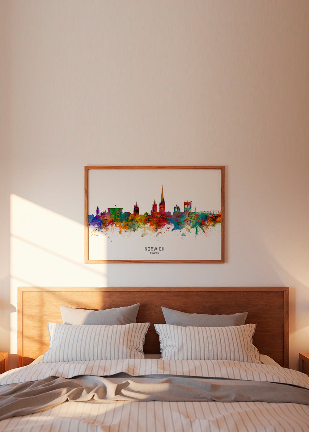 Norwich skyline multicolour