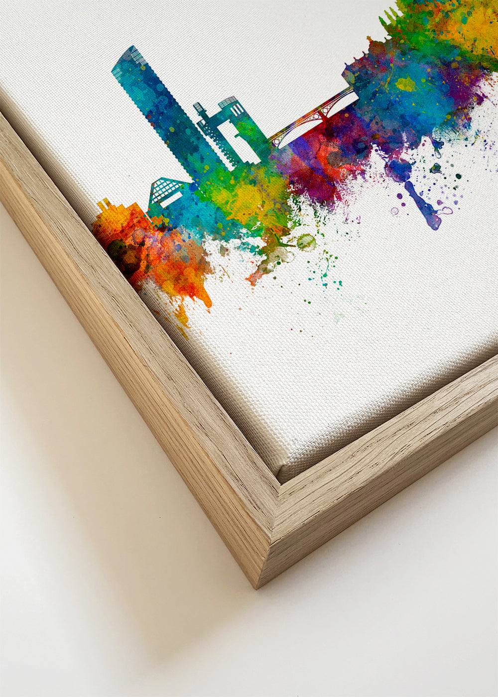 Sevilla skyline multicolour