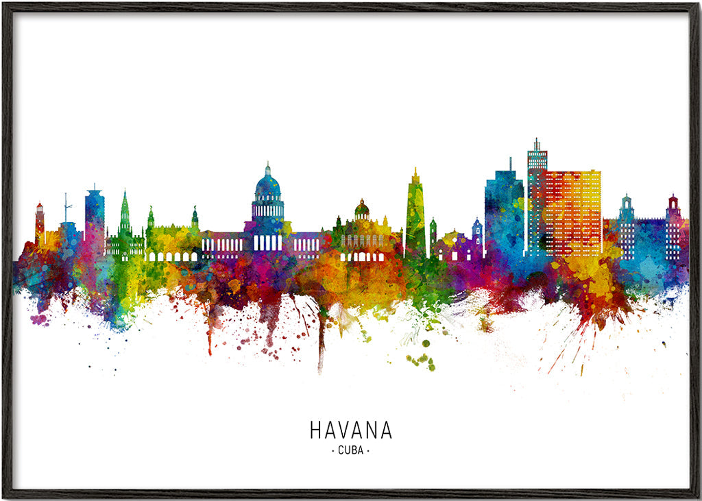 Havana skyline multicolour