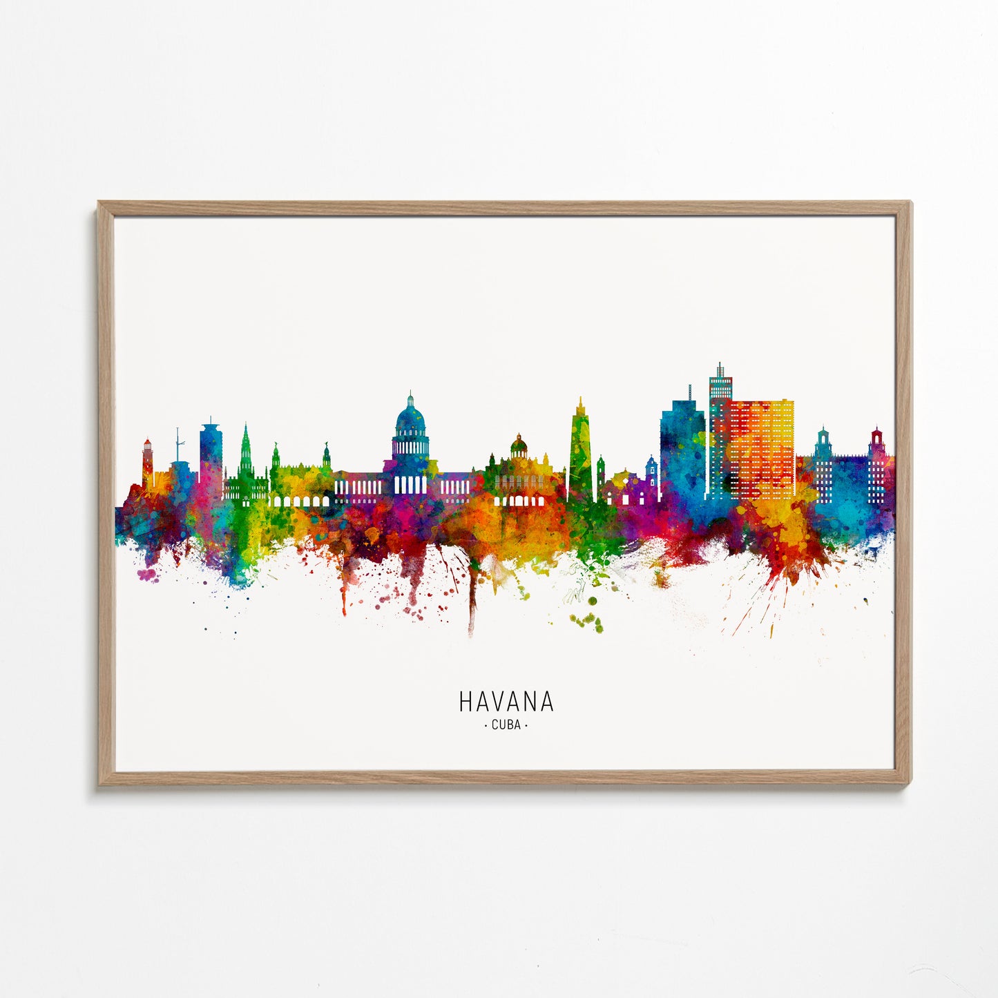 Havana skyline multicolour