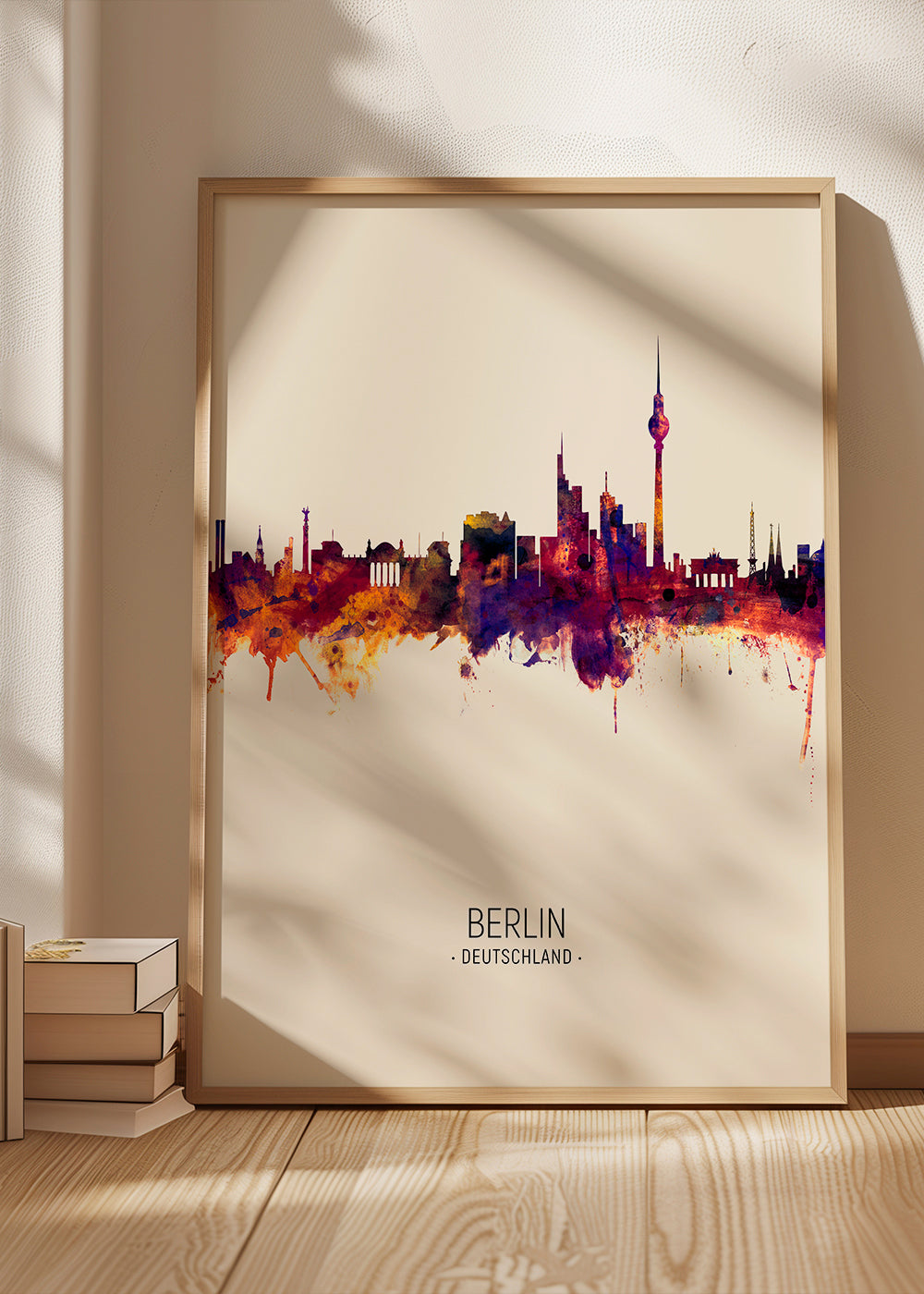 Berlin skyline beige