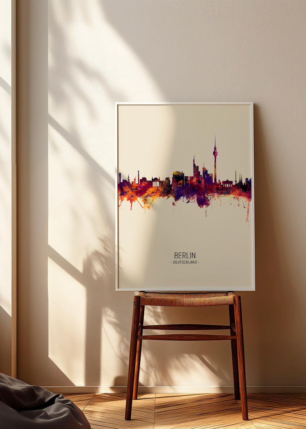 Berlin skyline beige