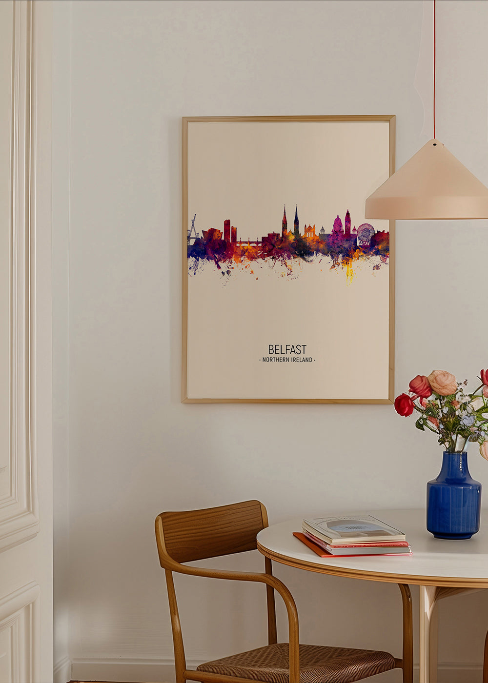 Belfast skyline beige