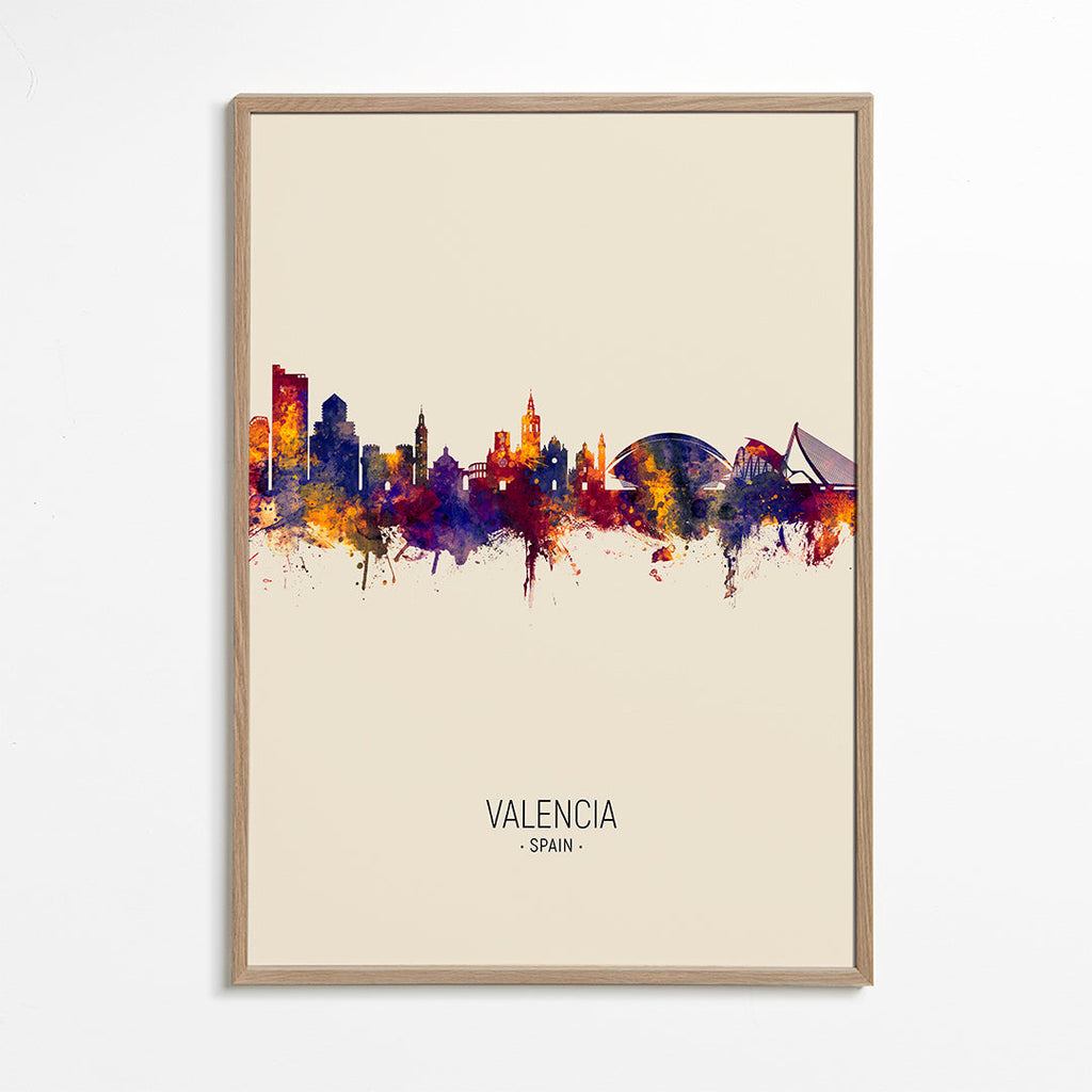Valencia skyline beige