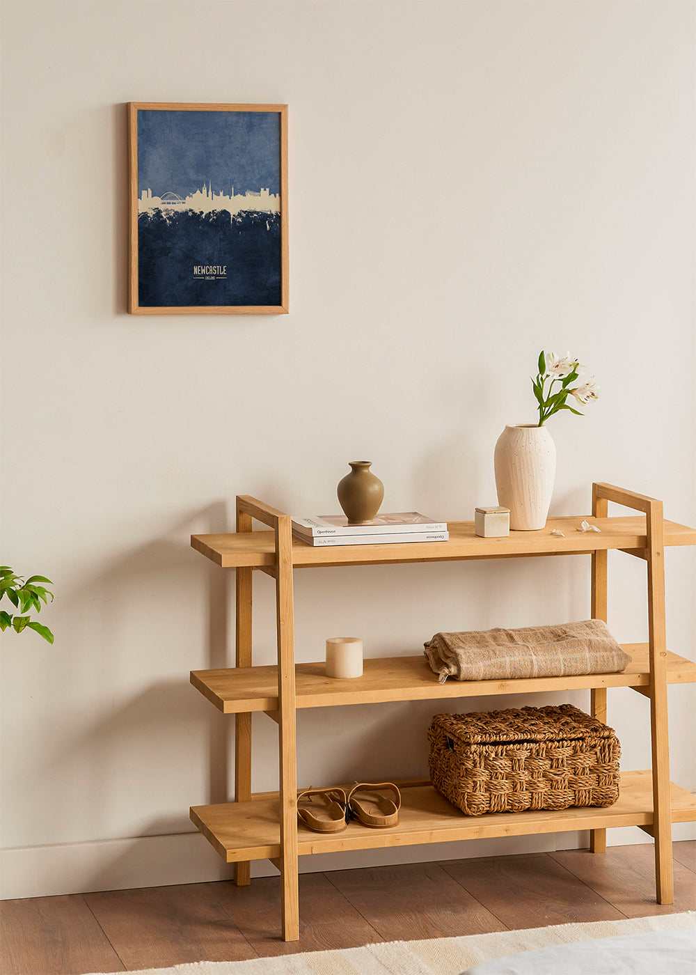 Newcastle skyline blue