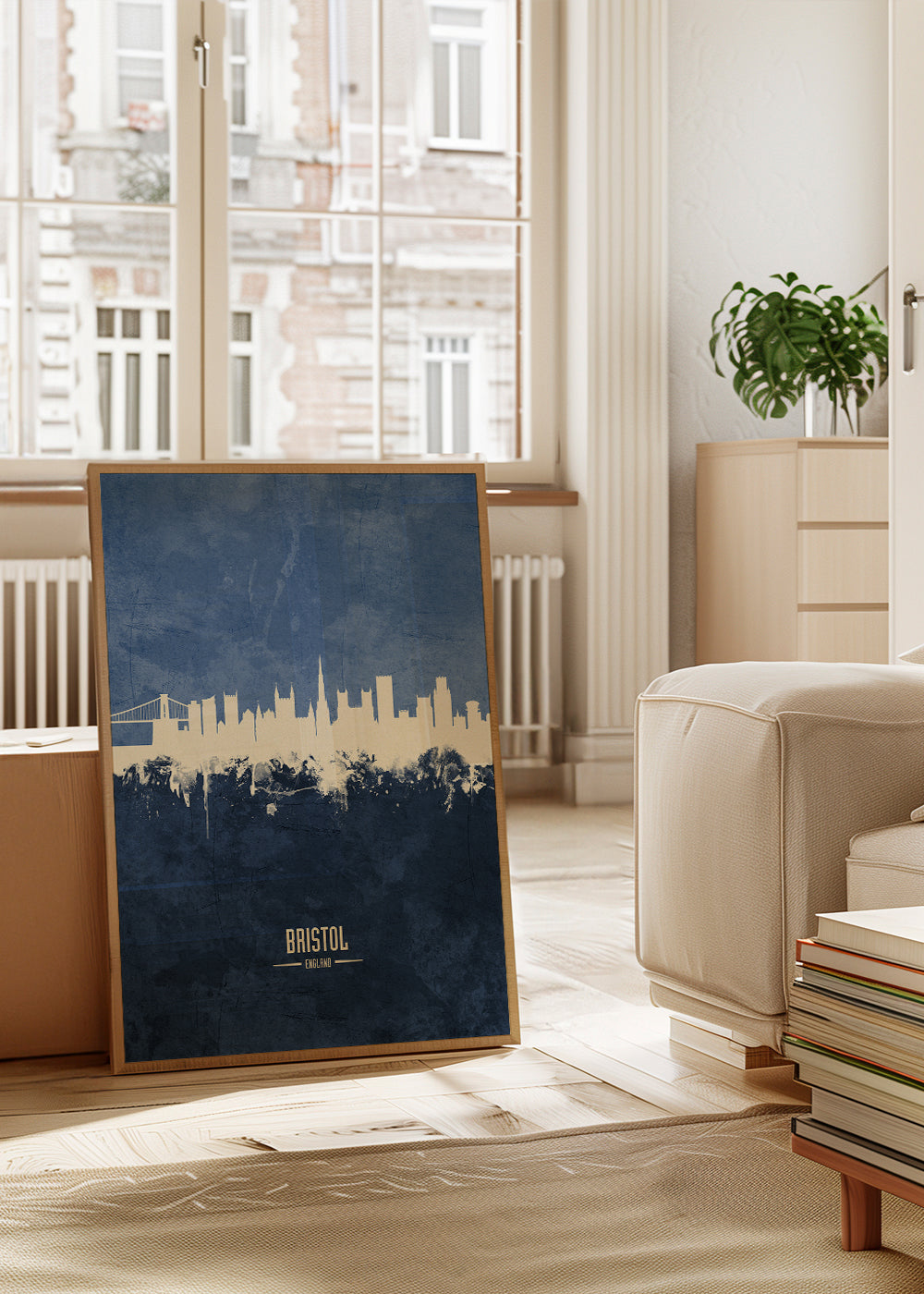 Bristol skyline blue