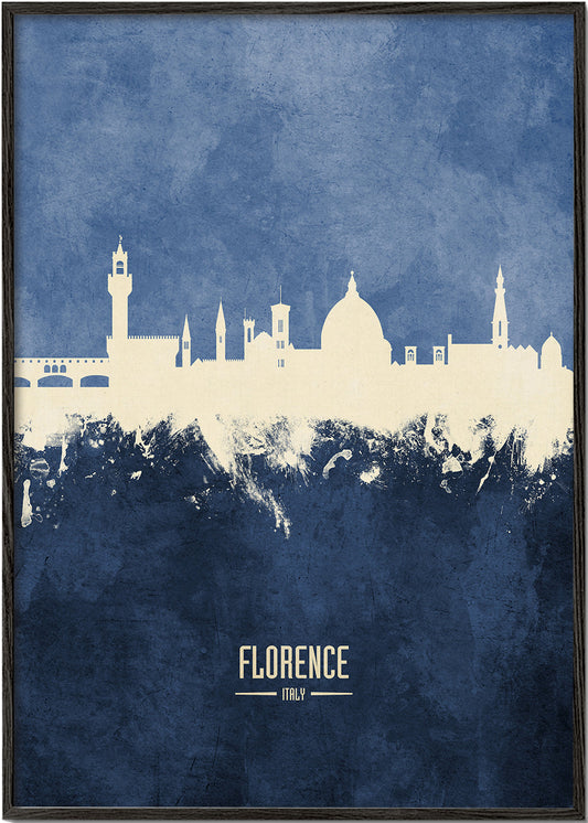 flowerence skyline blue