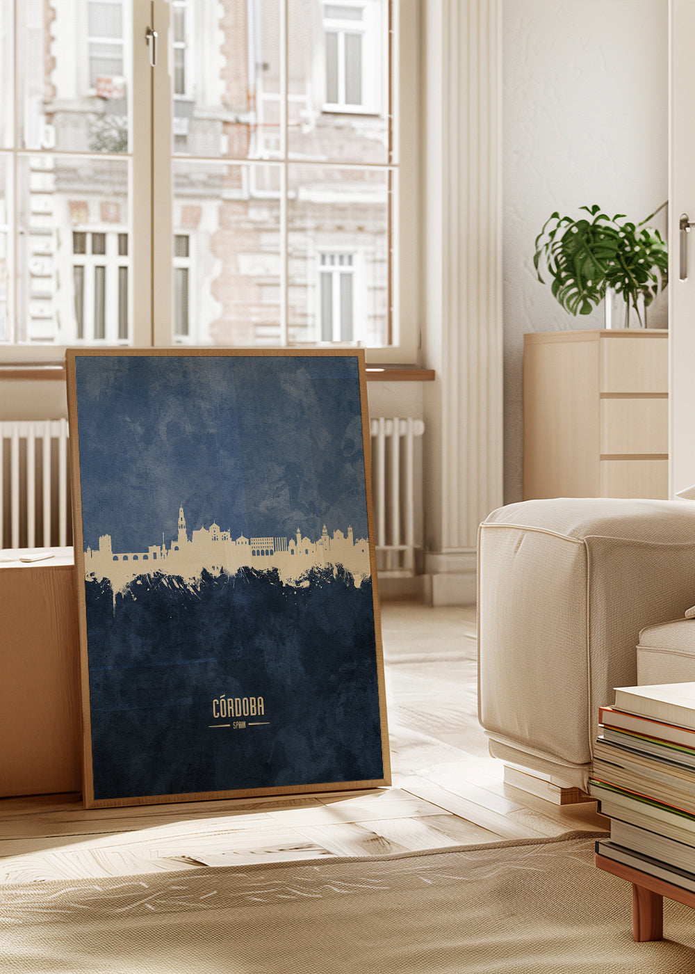 Córdoba skyline blue