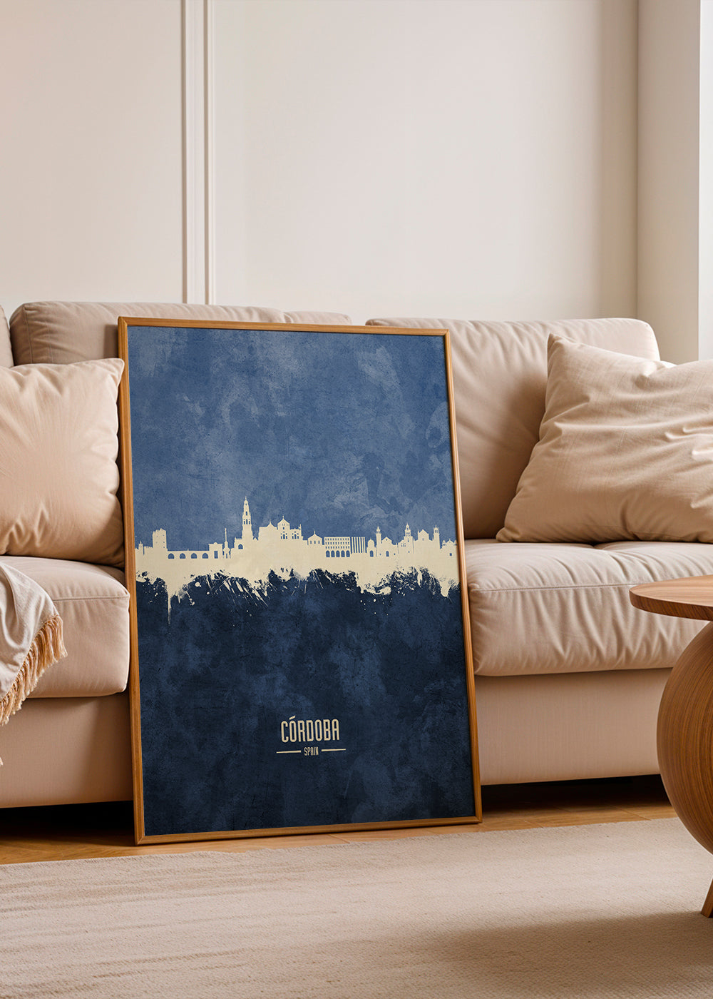 Córdoba skyline blue