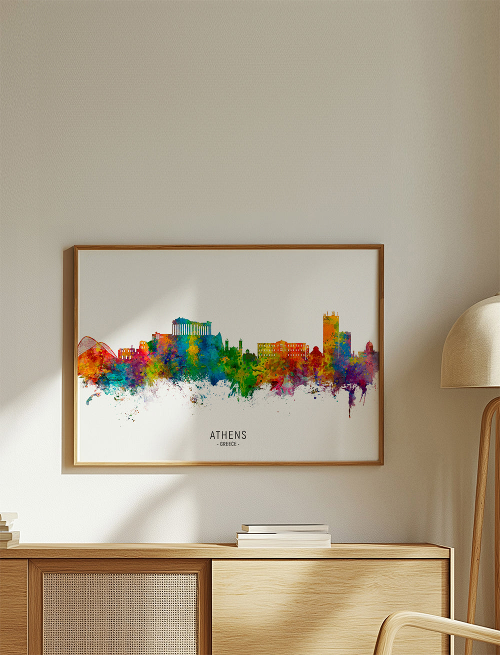 Athens Skyline multicolour