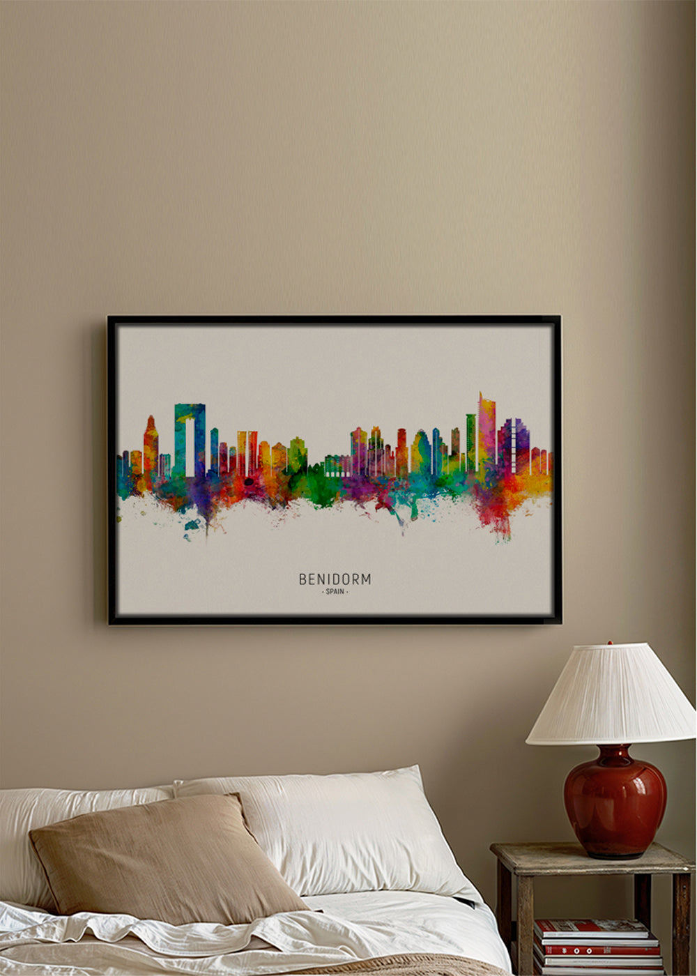 Benidorm Skyline multicolour