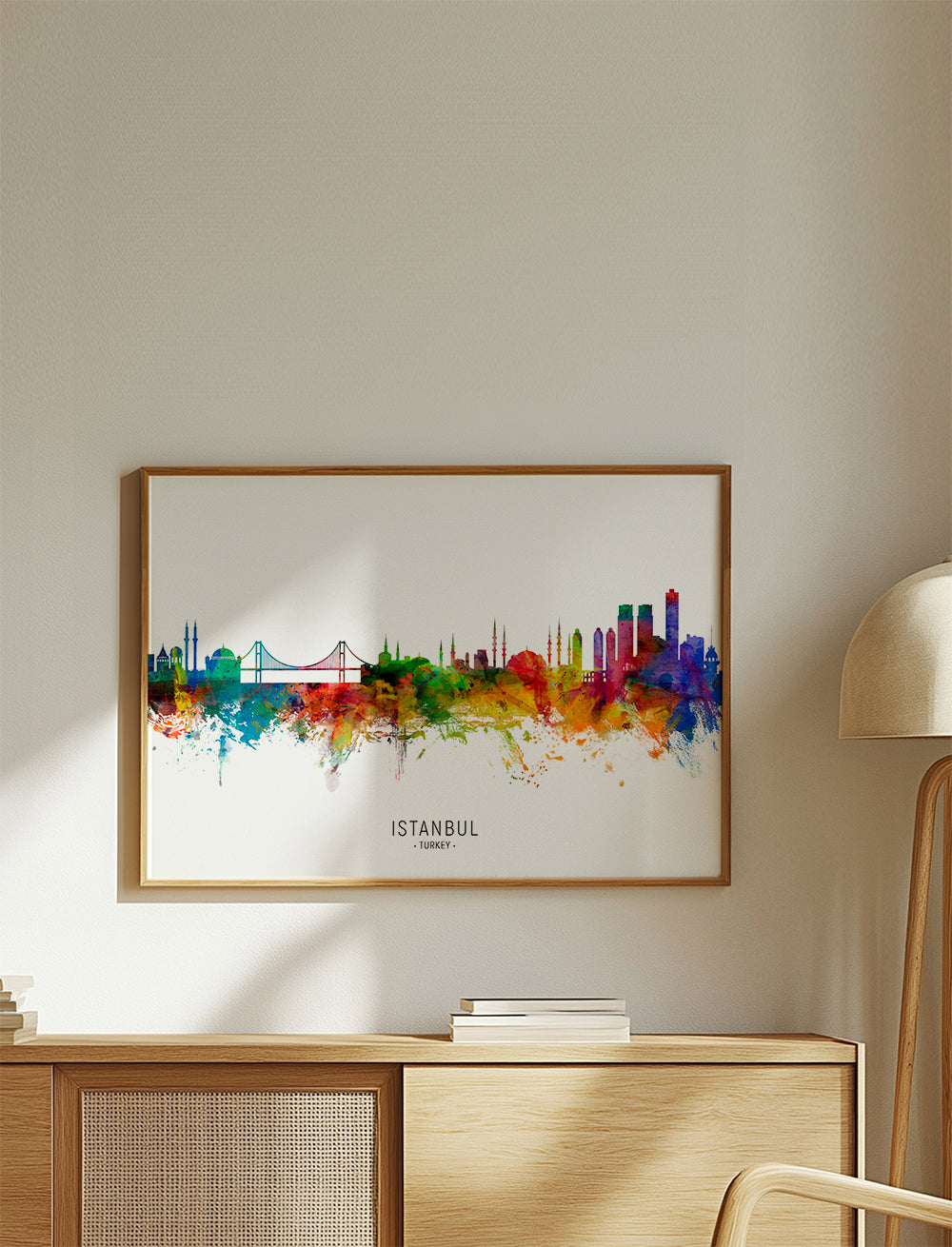 Istanbul Skyline multicolour