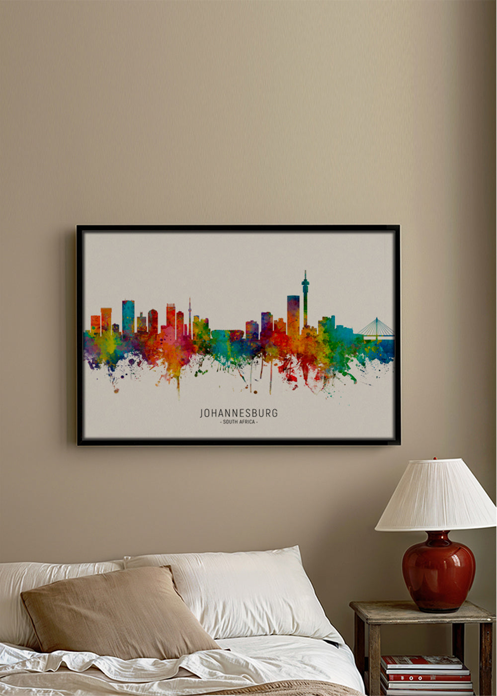 Johannesburg Skyline multicolour