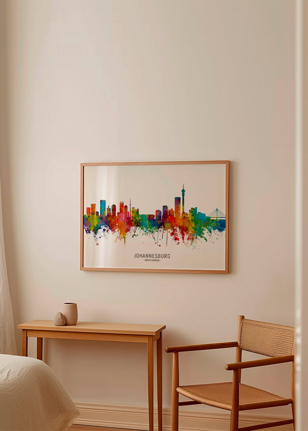 Johannesburg Skyline multicolour