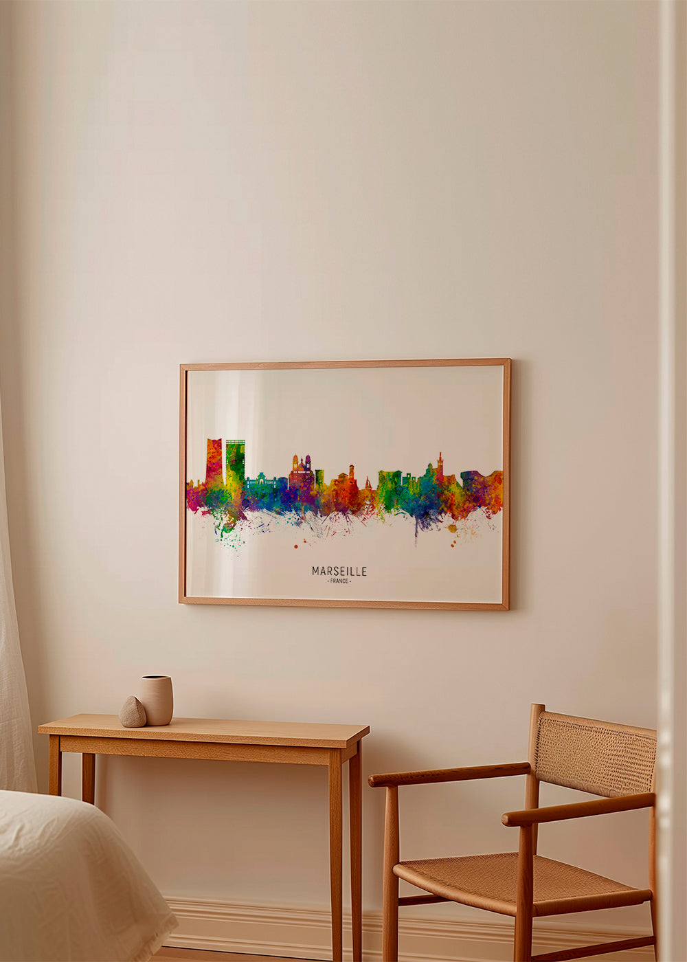 Marseille Skyline multicolour