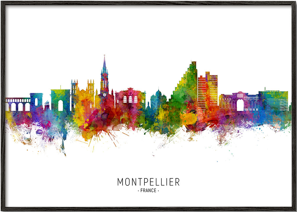 Montpellier Skyline multicolour