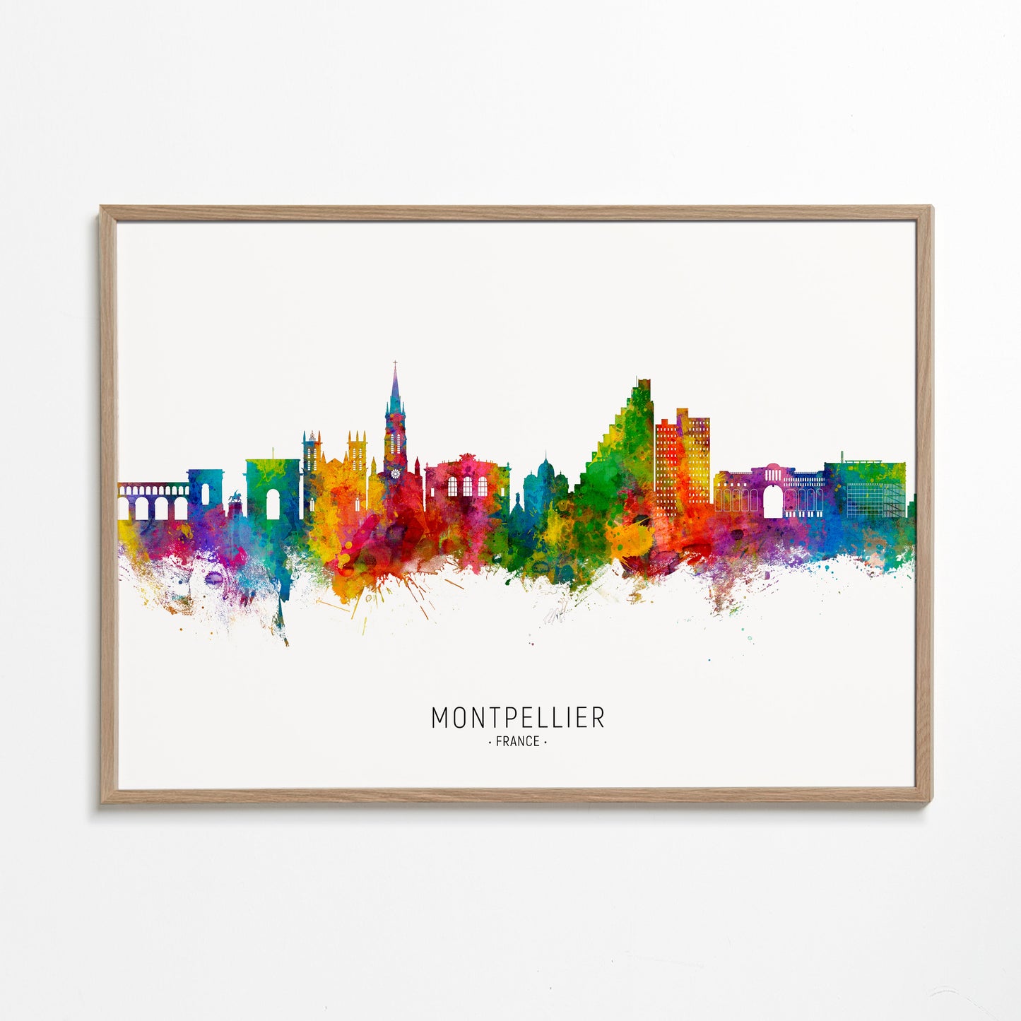 Montpellier Skyline multicolour