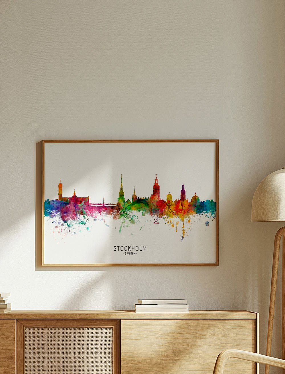 Stockholm Skyline multicolour