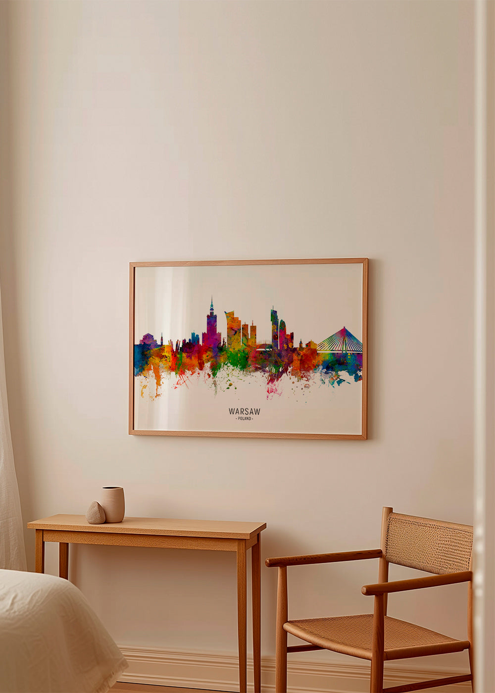 Warsaw Skyline multicolour