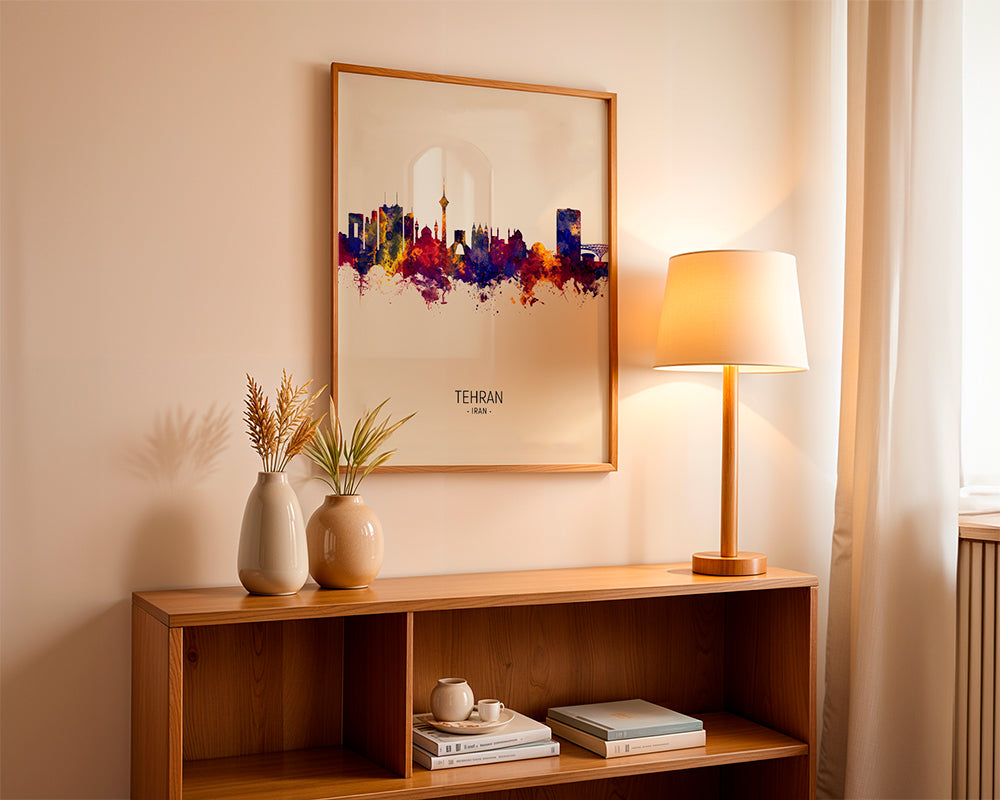 Tehran Skyline beige