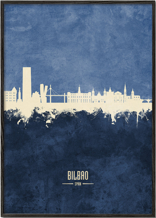 Bilbao Skyline blue