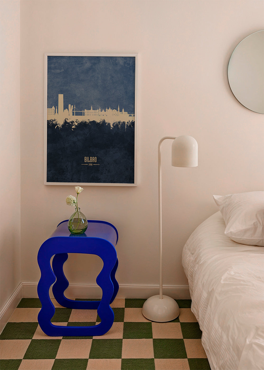 Bilbao Skyline blue