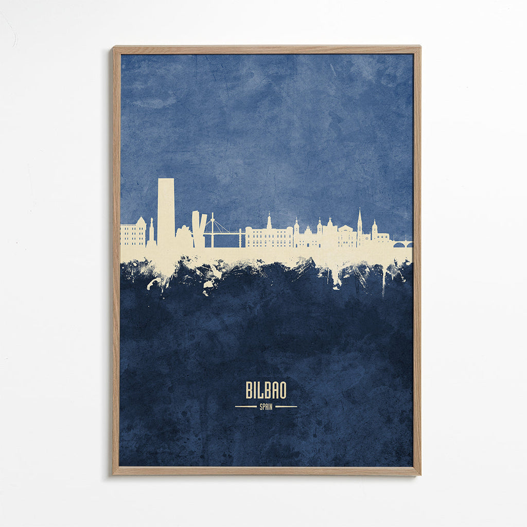 Bilbao Skyline blue