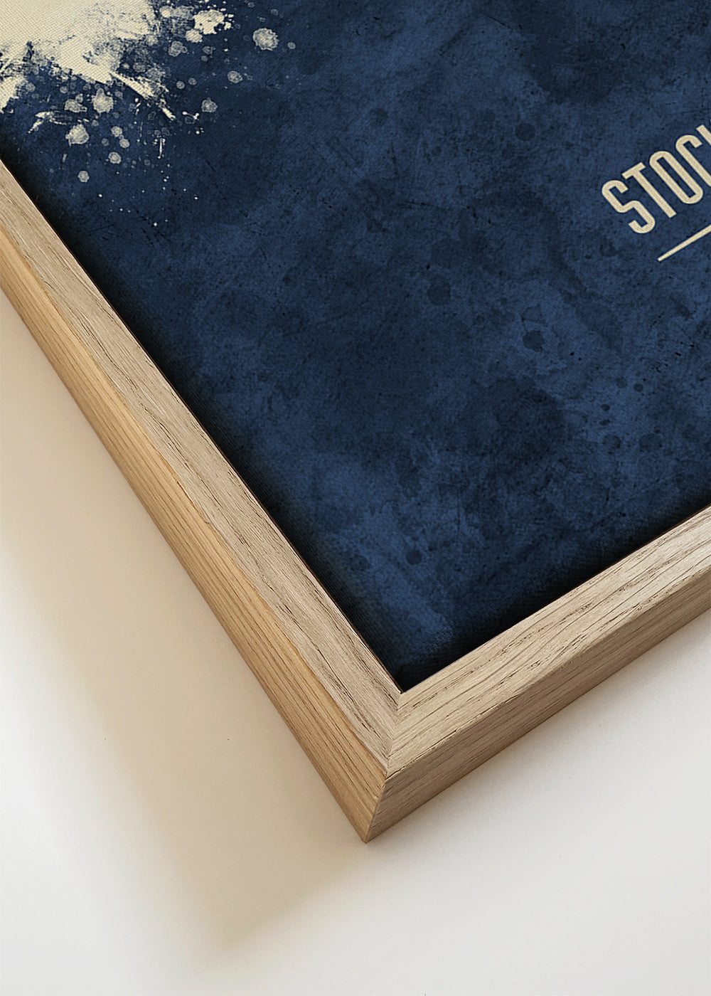 Stockholm Skyline blue