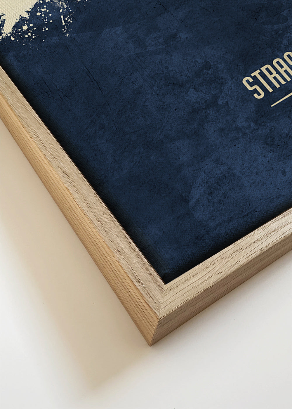 Strasbourg Skyline blue