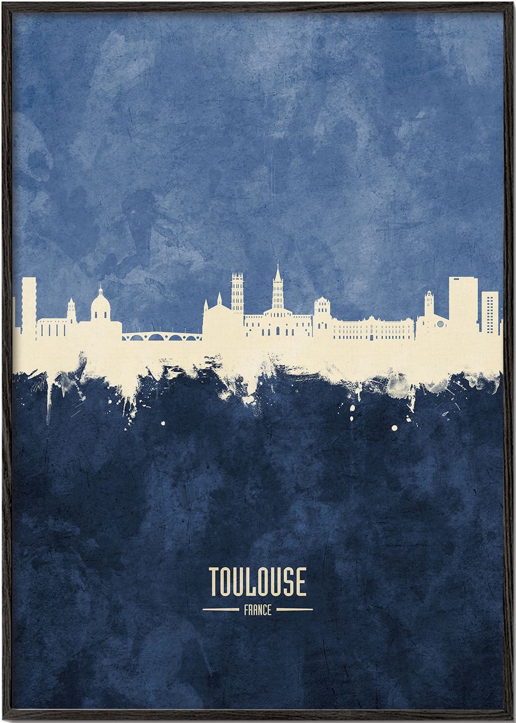 Toulouse Skyline blue