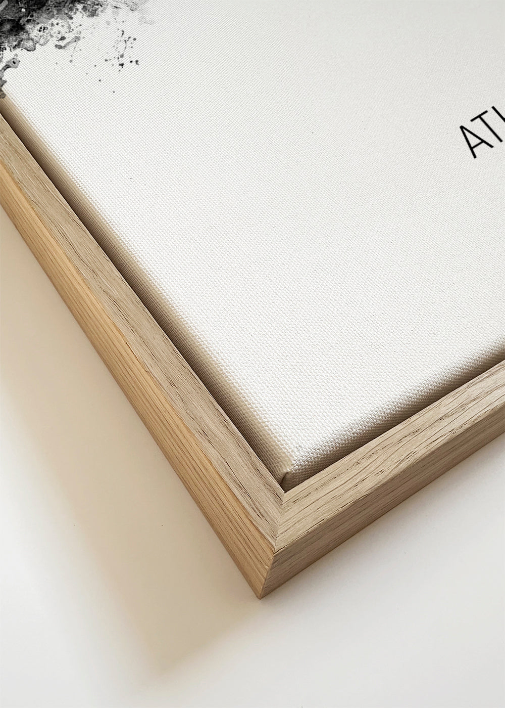 Athens Skyline black and white