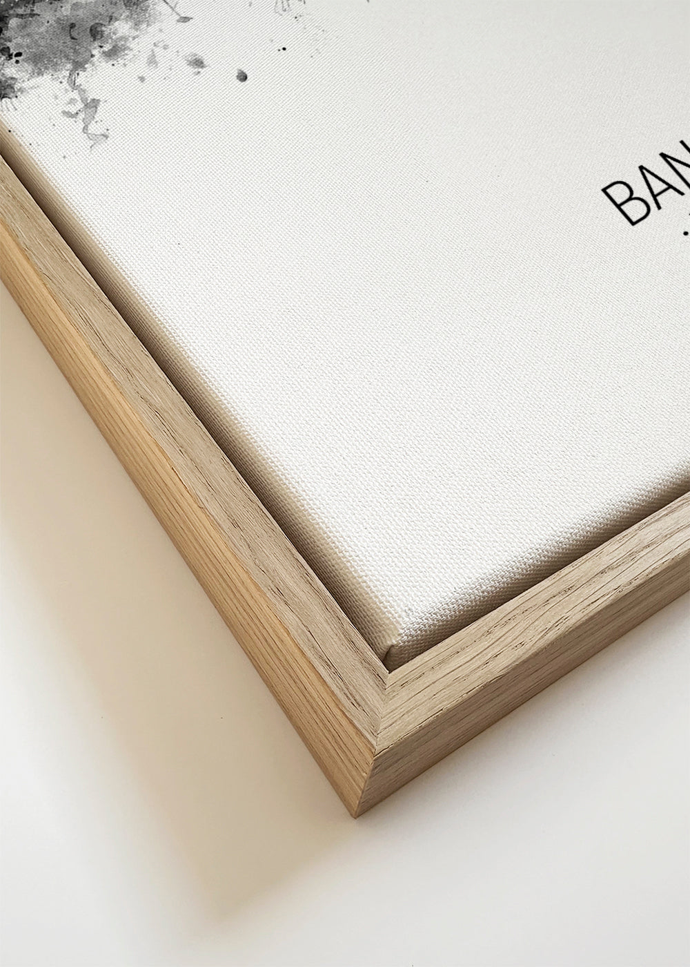 Bangkok Skyline black and white