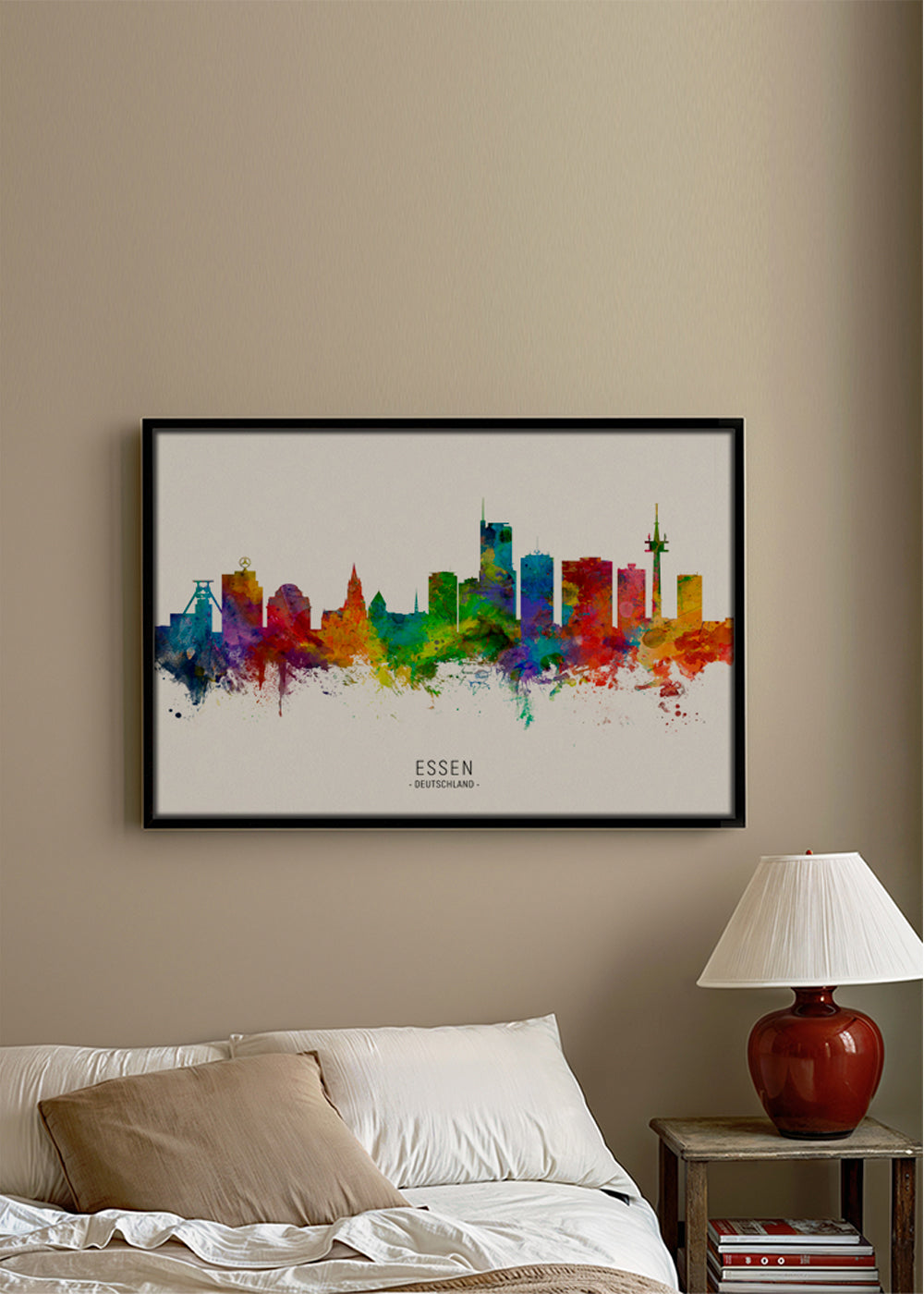 Essen Skyline multicolor