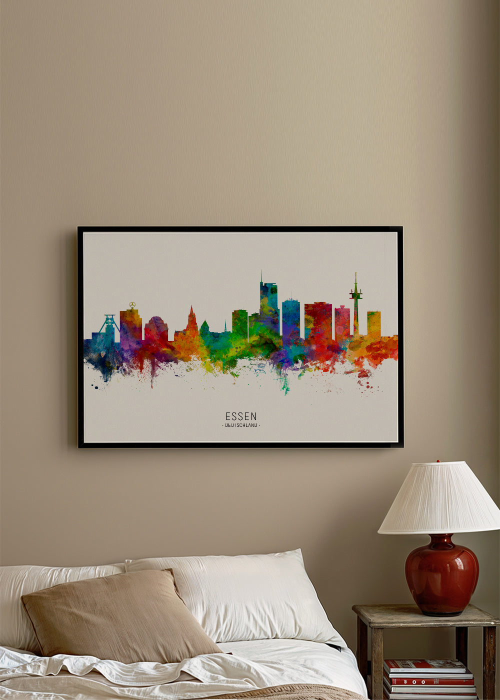 Essen Skyline multicolor