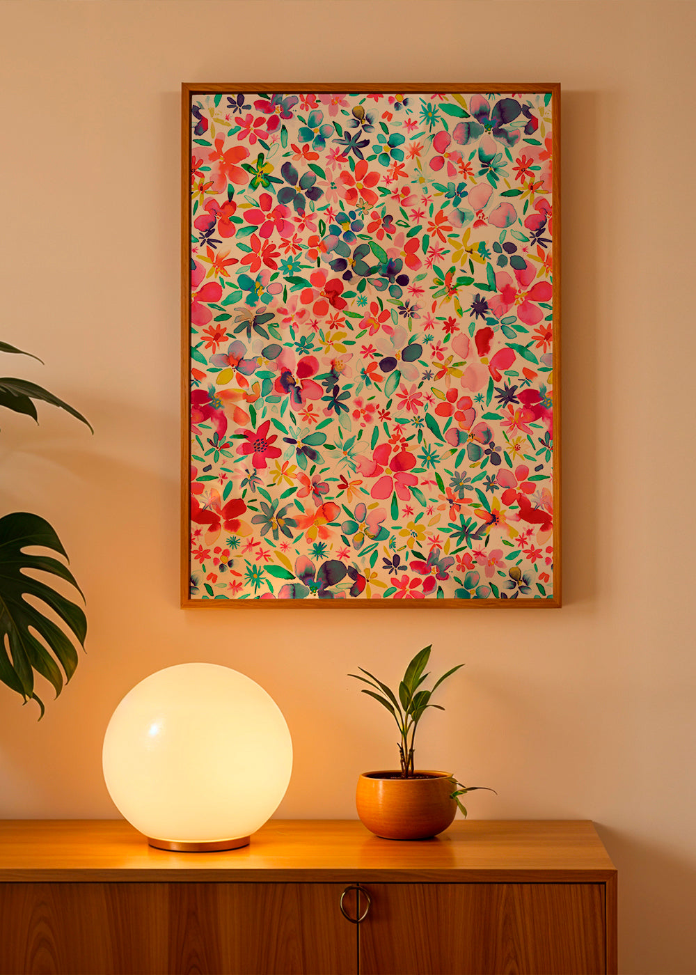 Colorful Flowers and Petals