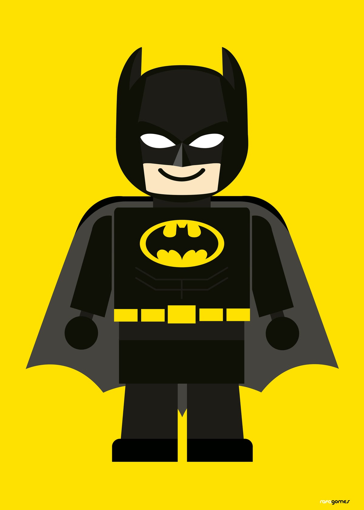 Toy Batman - Unframed art print