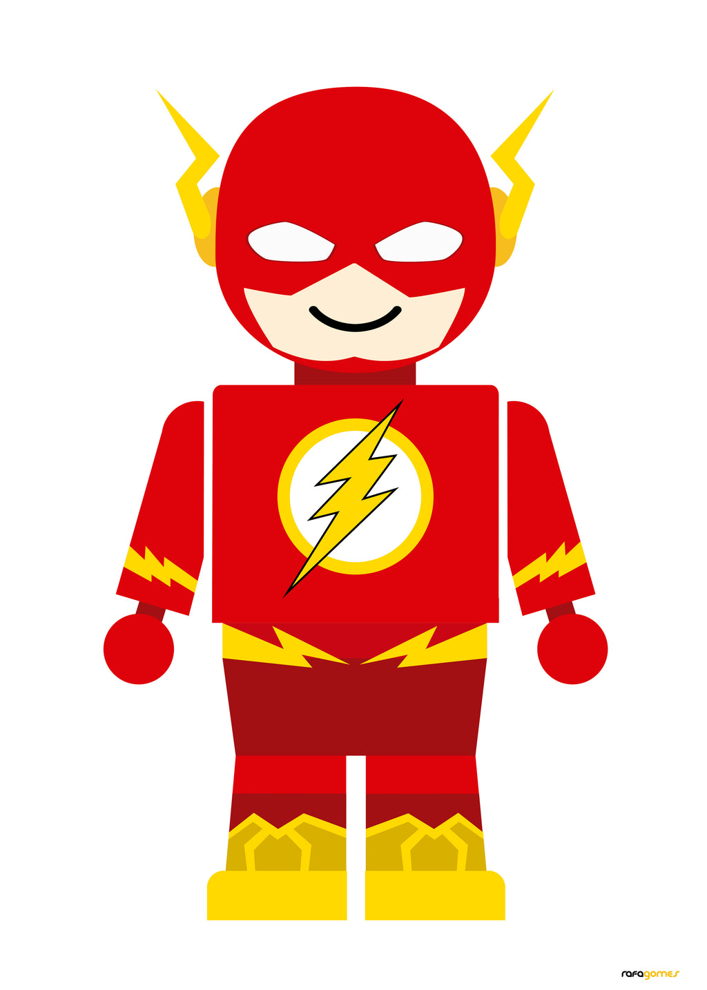 Toy Flash - Unframed art print