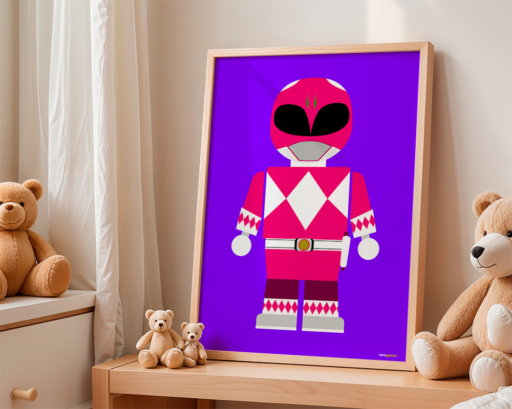 Toy Power Ranger Pink