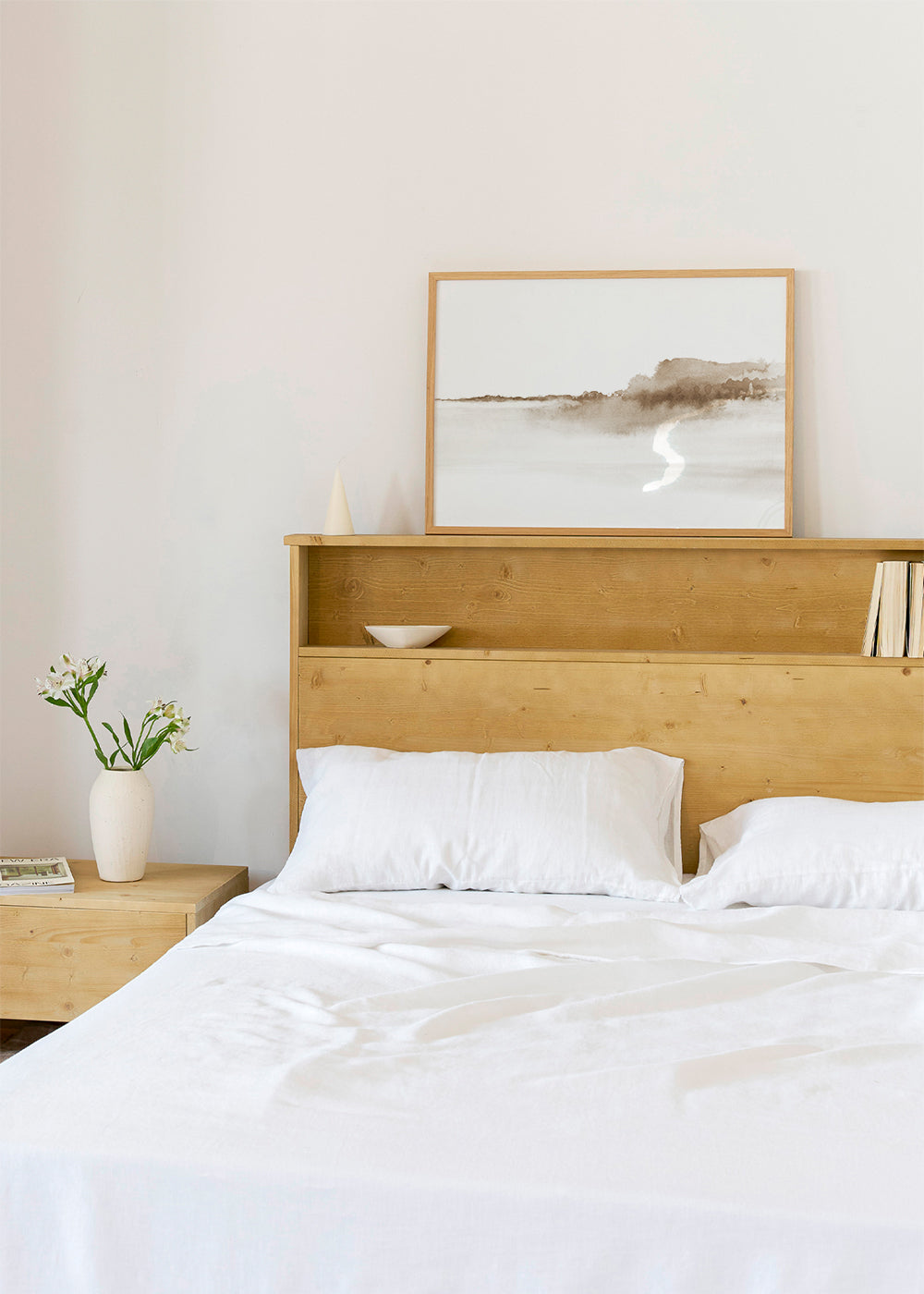 Watercolor landscape N 38 - Sepia