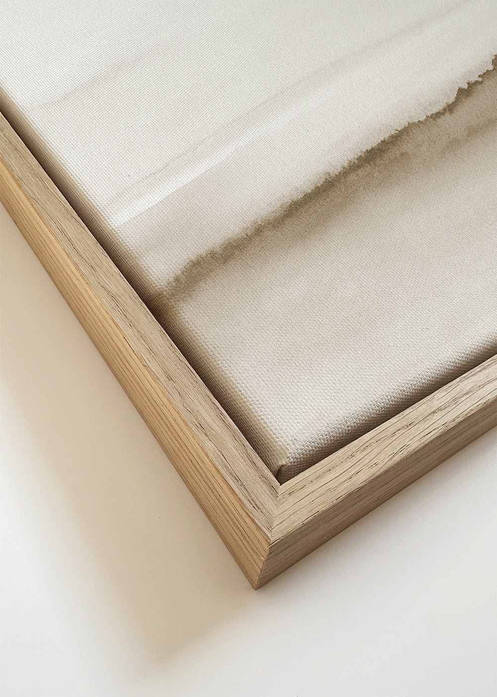 Watercolor landscape N 47 Beige tones