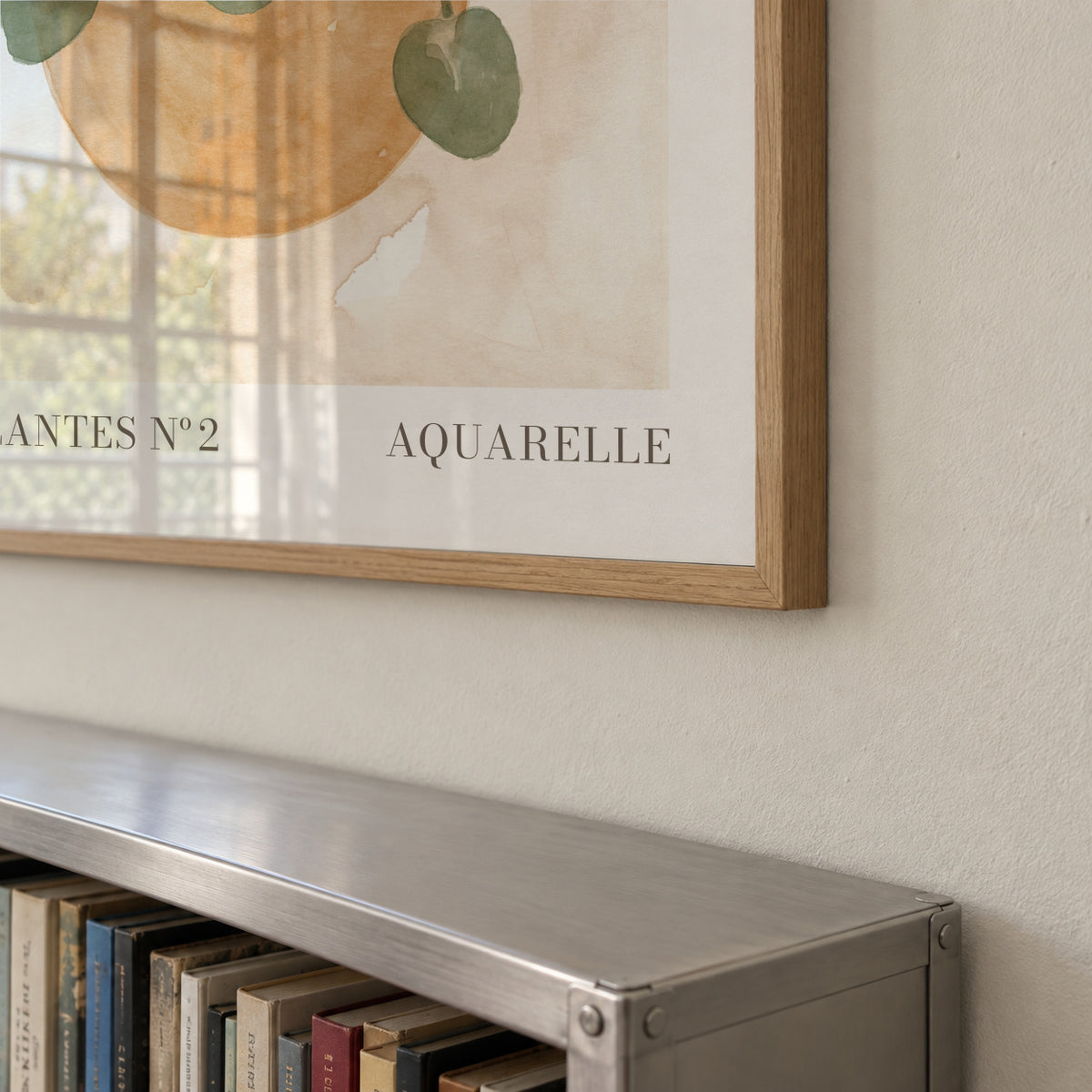 Les plantes Nº2 - Framed poster detail
