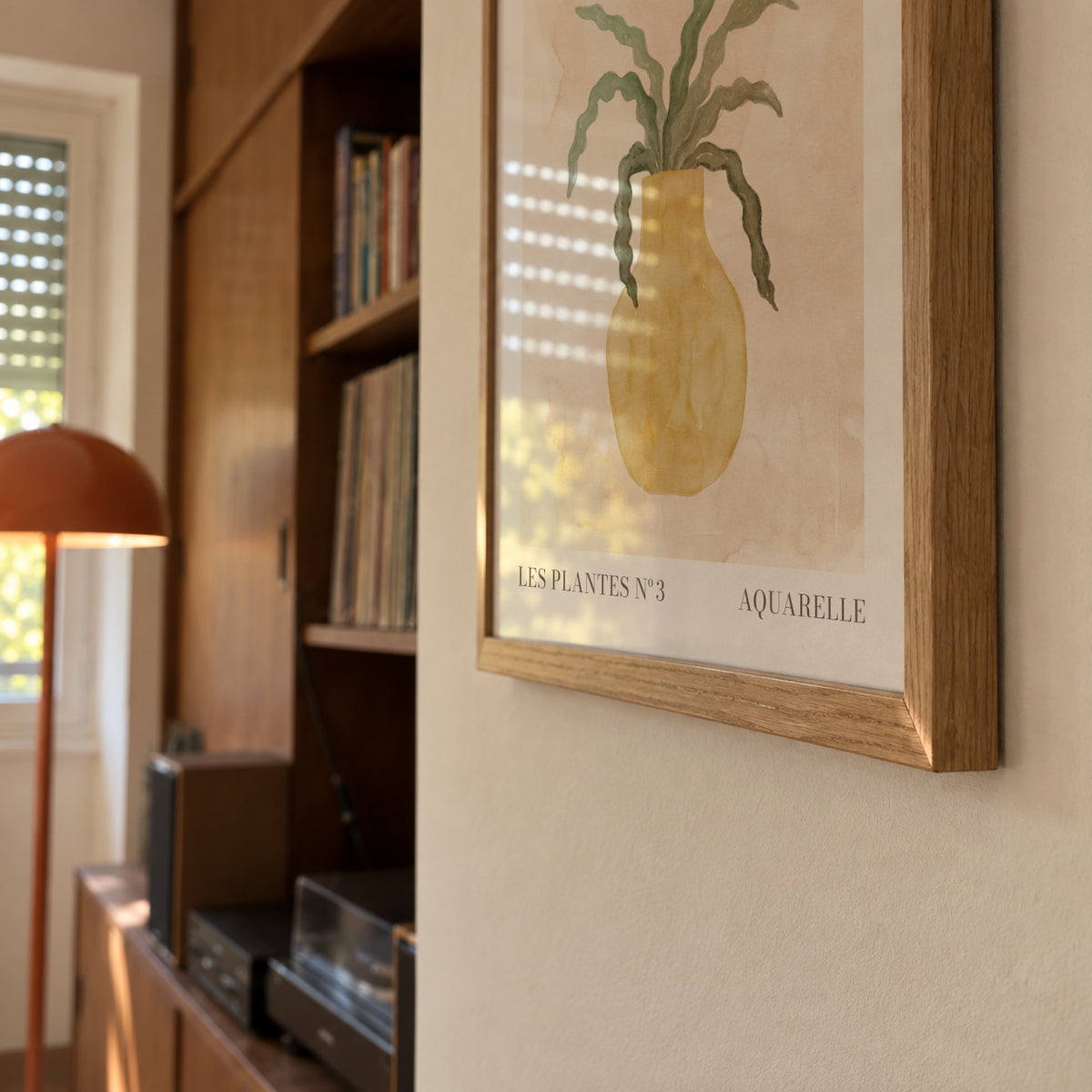 Les plantes Nº3 - Framed poster detail