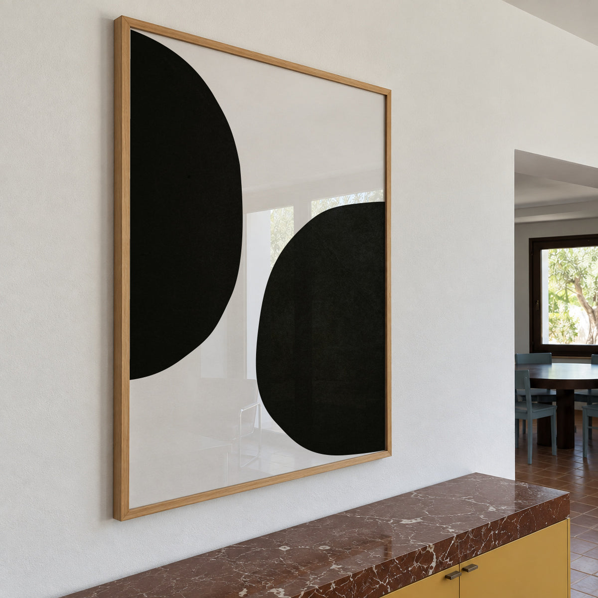 Elements 03 - Framed poster in an interior