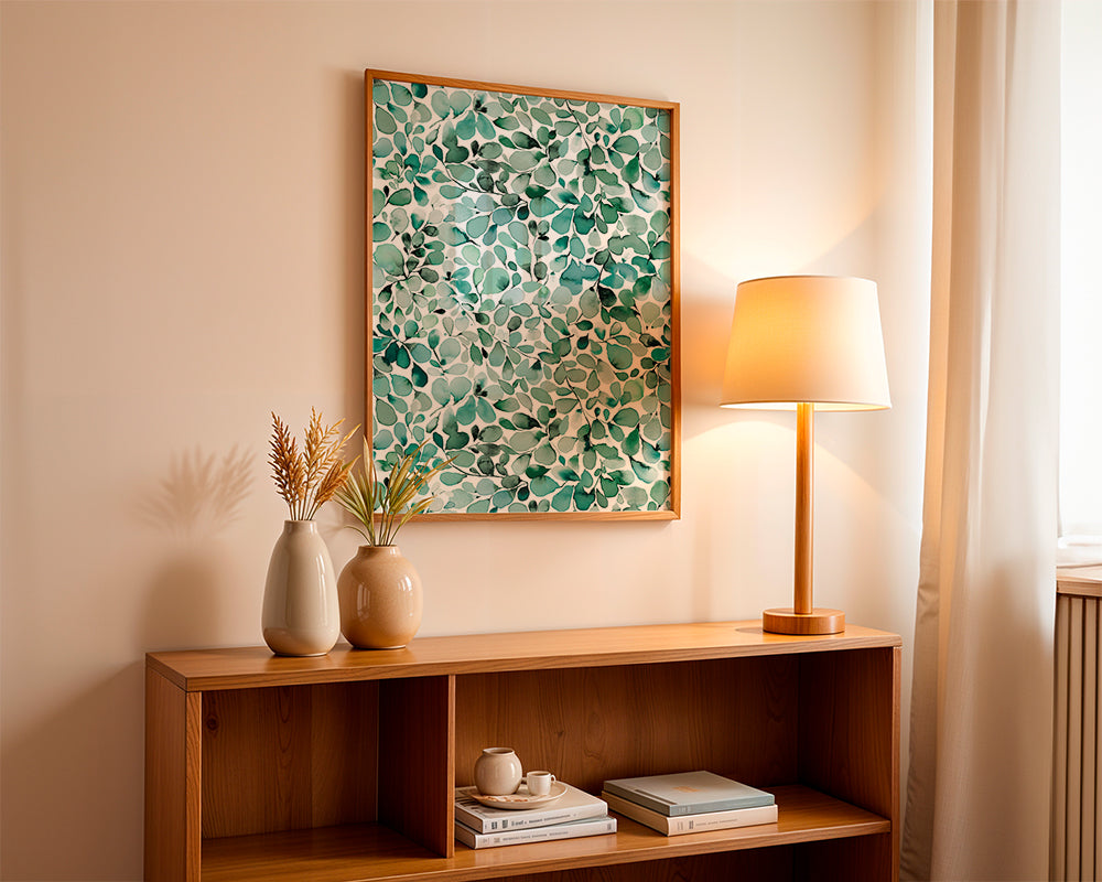 Leaffy Eucalyptus Green