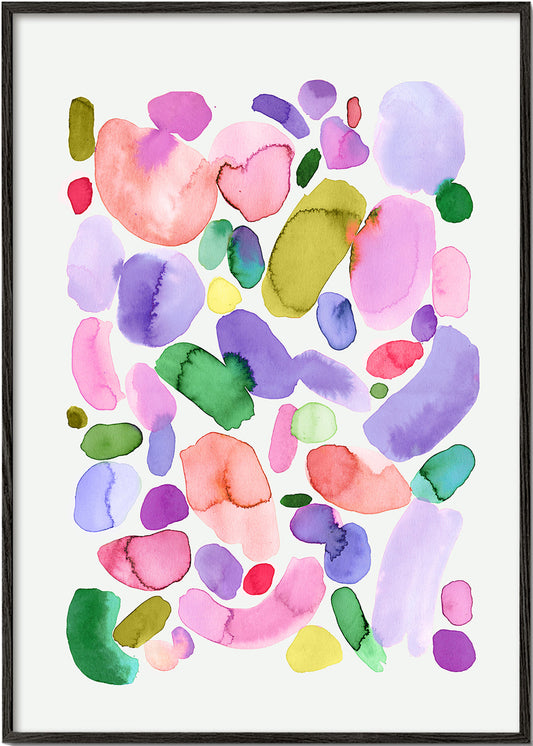 Watercolor Abstract Bold I